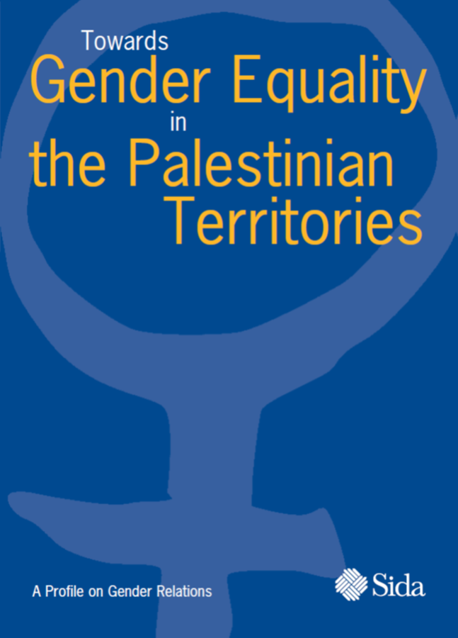 Towards Gender Equality in the Palestinian Territories Inside Palestinian Territories- Initial Analysis of a Community-based Household Survey