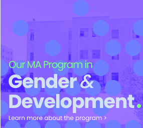 MA Program in Gender and Development