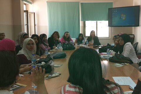 Film analysis workshop on the “Challenges Palestinian women face from their perspective